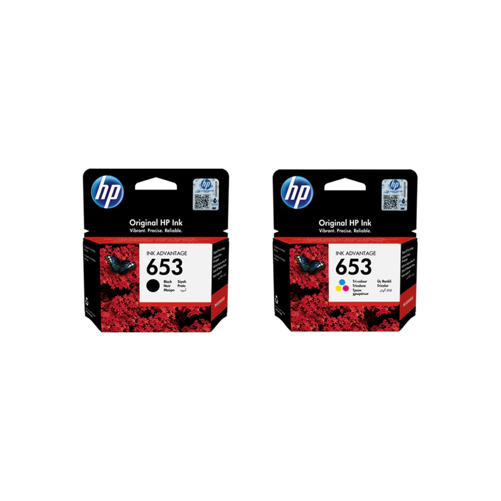 HP 653 Original Ink Advantage Cartridge Set