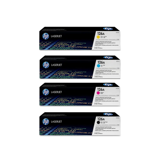 HP 126A Original LaserJet Toner Cartridge Set