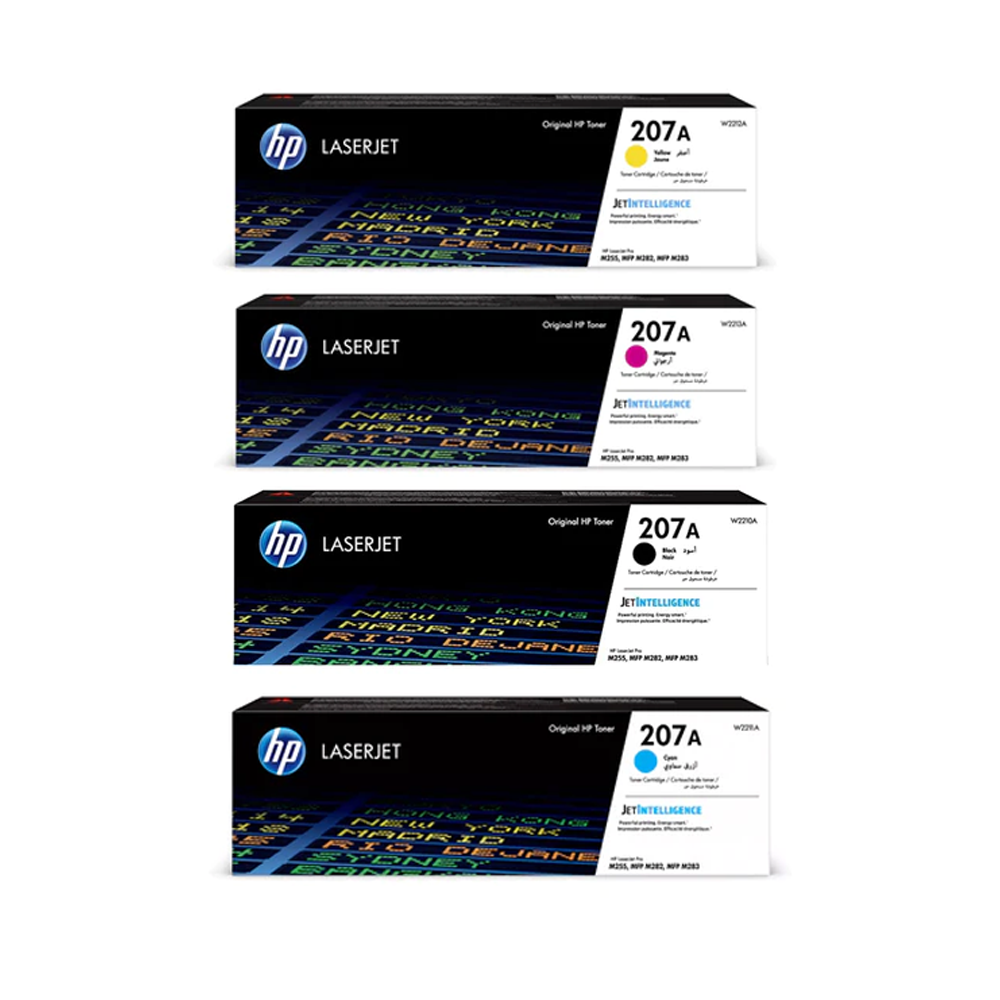 HP 207A Original Laserjet Toner Cartridge Set