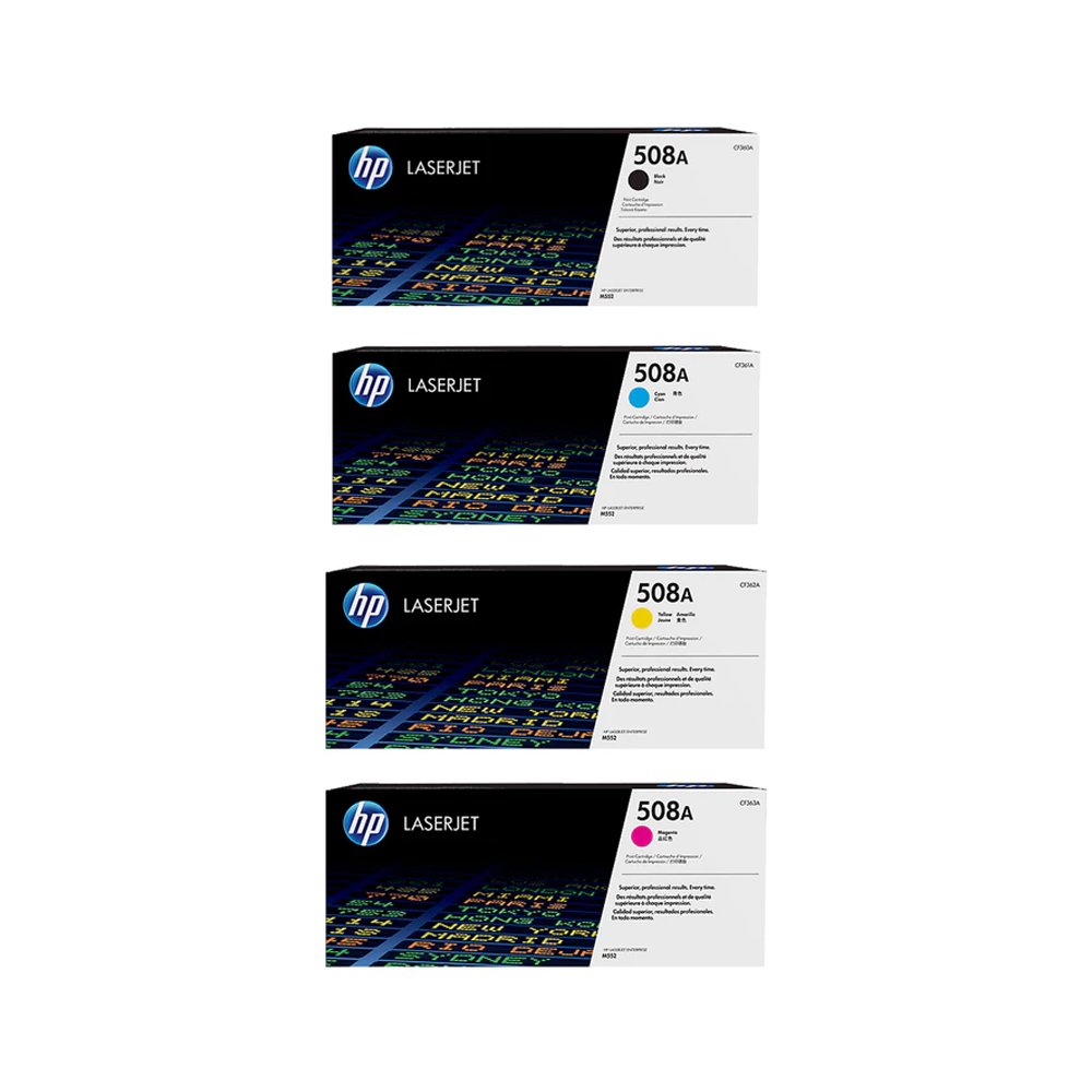 HP CF360A 508A Original LaserJet Toner Cartridge Set