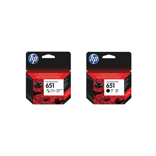 HP 651 Ink Cartridge Set