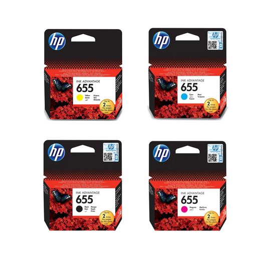 HP 655 Ink Cartridge Set