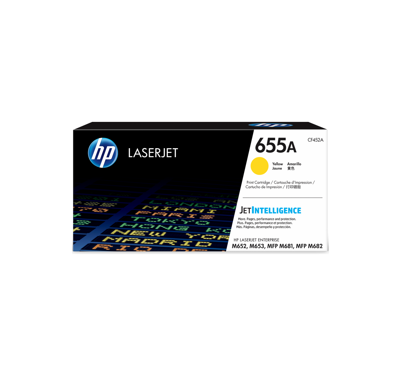 HP CF452A 655A أصفر