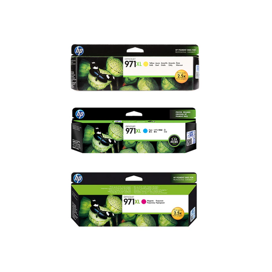 HP 971Xl High Yield Ink Cartridge Set