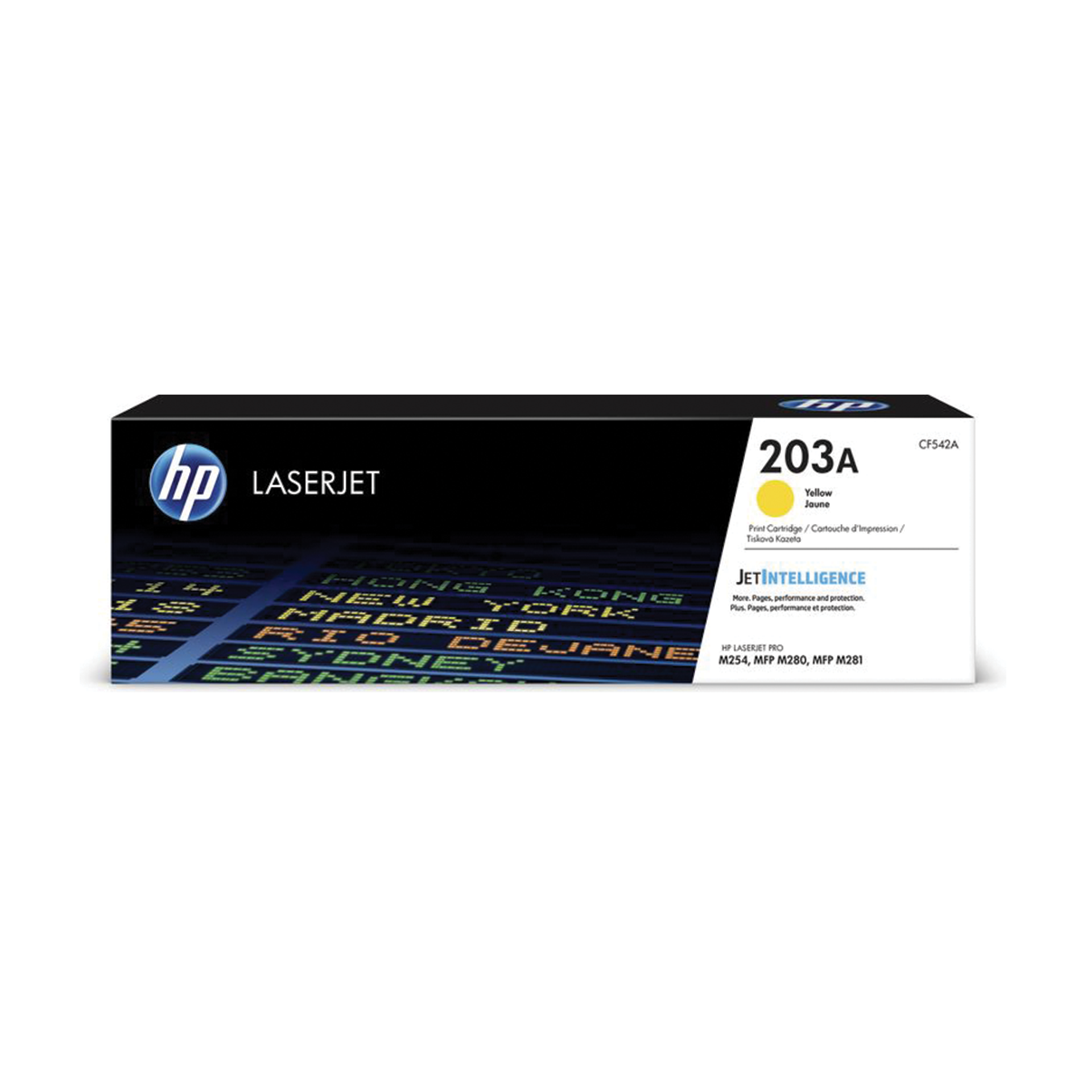 HP 203A Yellow Original LaserJet Toner Cartridge