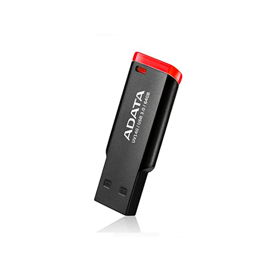 ADATA USB Flash UV140 64GB (أسود + أحمر)