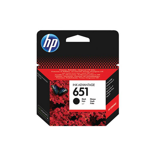 HP 651 Black Ink Cartridge
