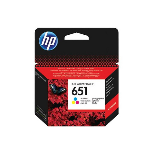 HP 651 Tri Color Ink Cartridge