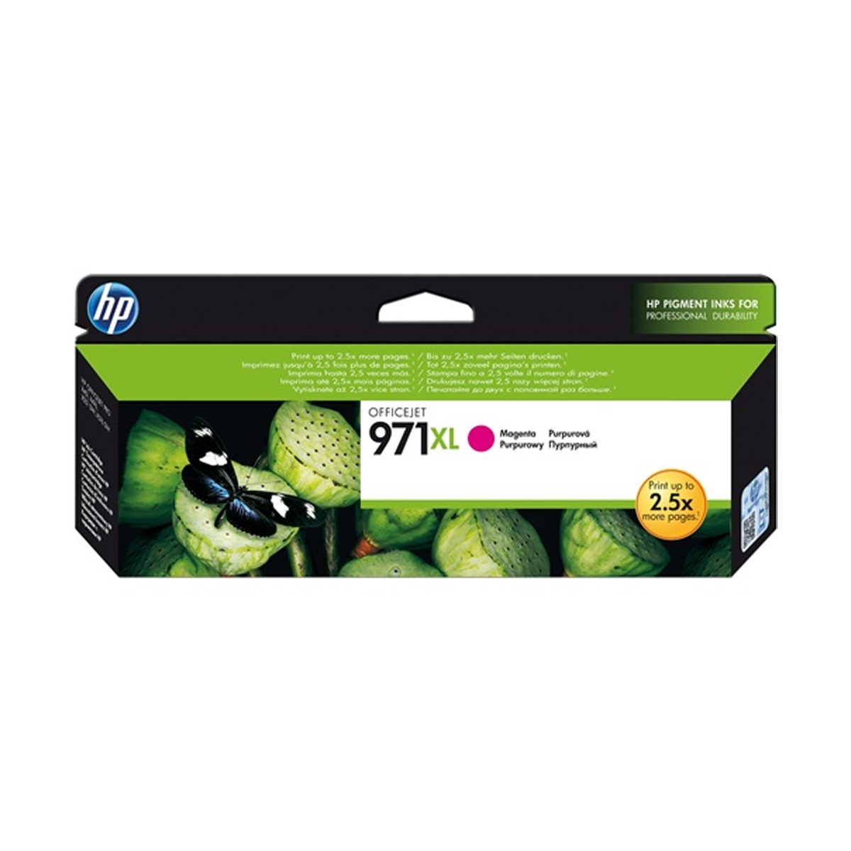HP 971Xl High Yield Magenta Ink Cartridge