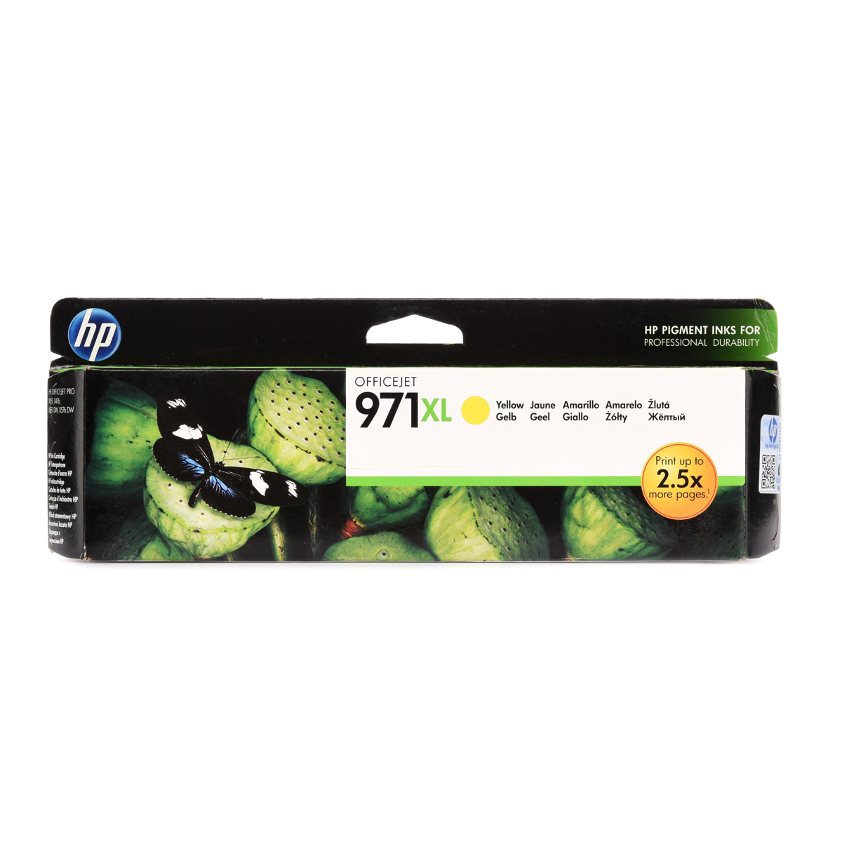 HP 971Xl Yellow High Yield Ink Cartridge