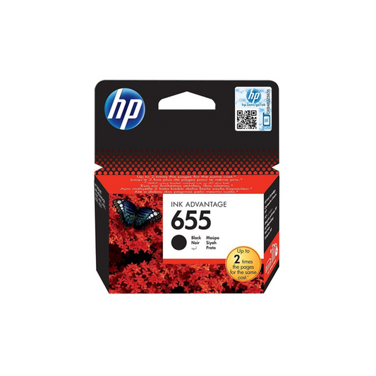 HP 655 Black Ink Cartridge