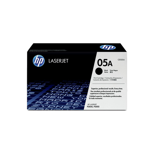 HP CE505A 05A Black Original LaserJet Toner Cartridge