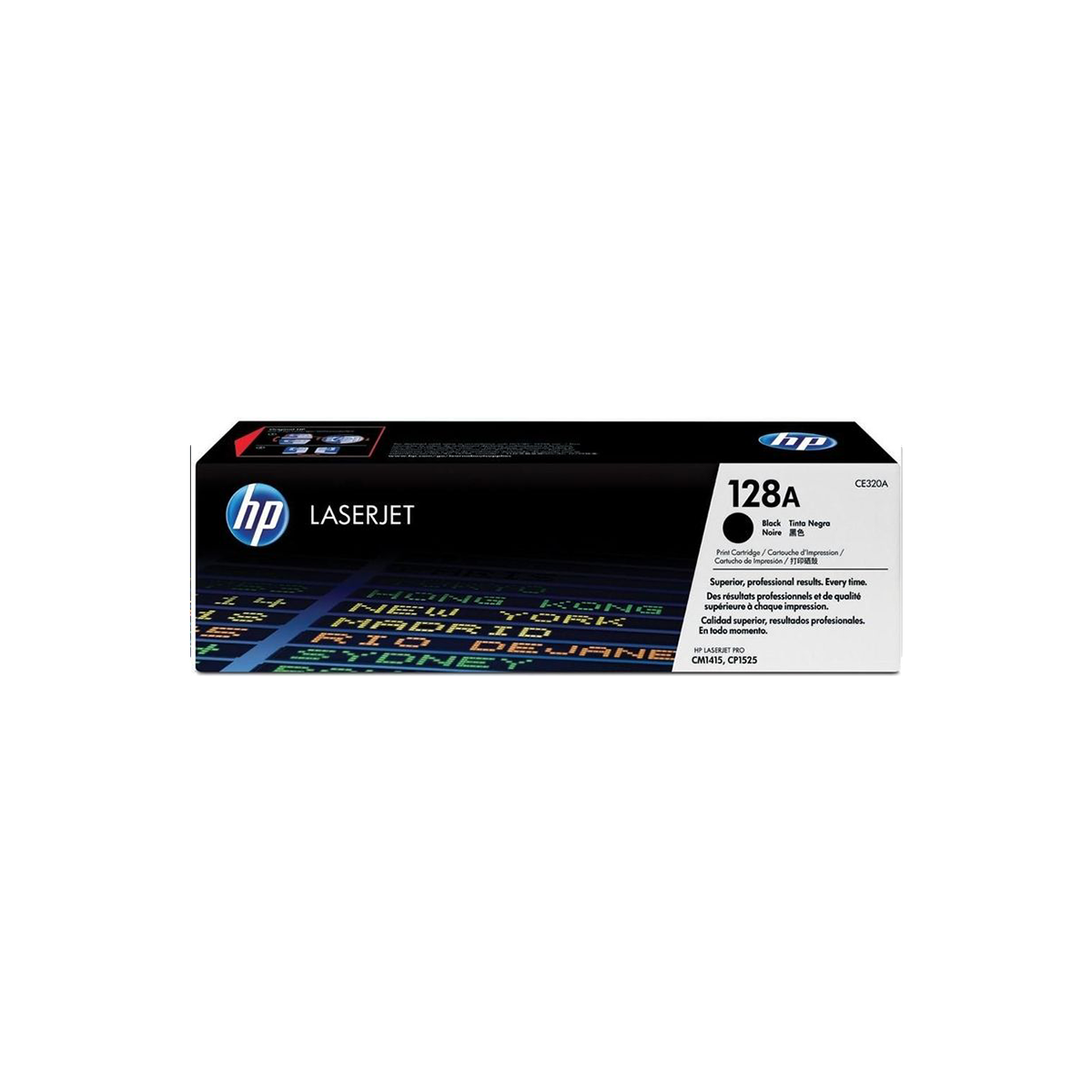 HP 128A Black Original LaserJet Toner Cartridge