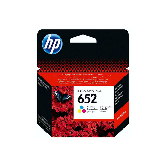 HP 652 Tri-color Original Ink Advantage Cartridge