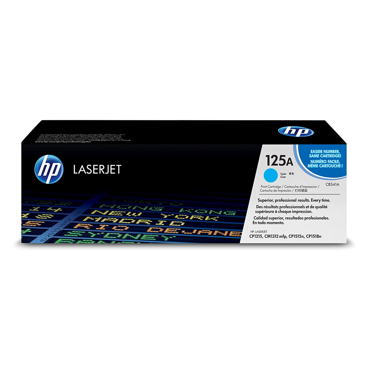HP 125A Laser Jet Toner أزرق سماوي