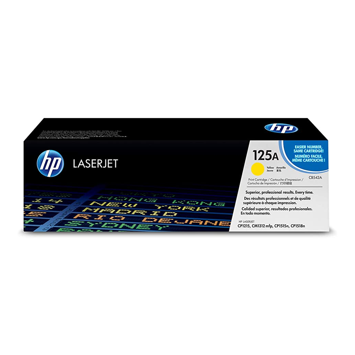 HP 125A Laser Jet Toner أصفر