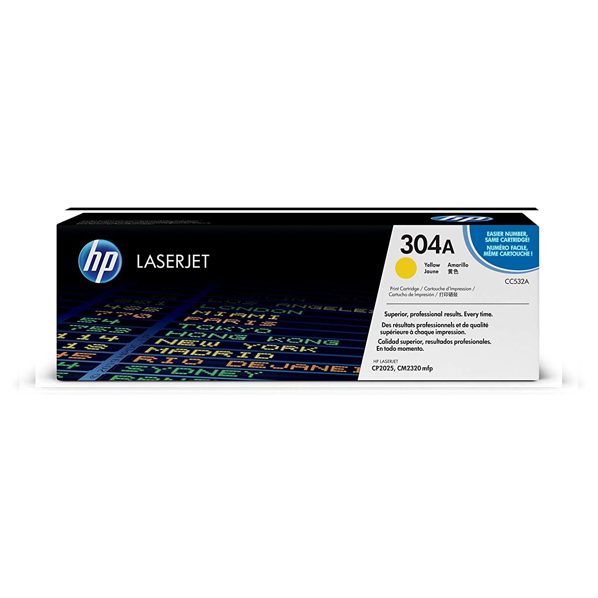 HP 304A Laser Jet Toner CC532A Yellow