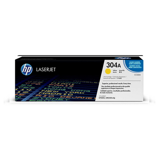 HP 304A Laser Jet Toner CC532A Yellow