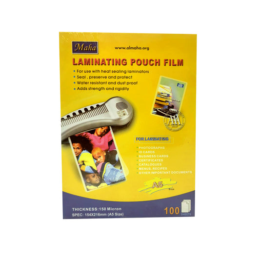 Maha Laminating Pouch (154*216 mm)