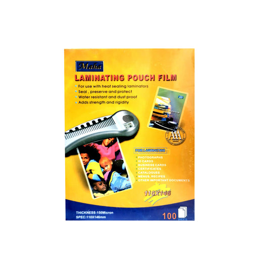 Maha Laminating Pouches (110*146 mm)