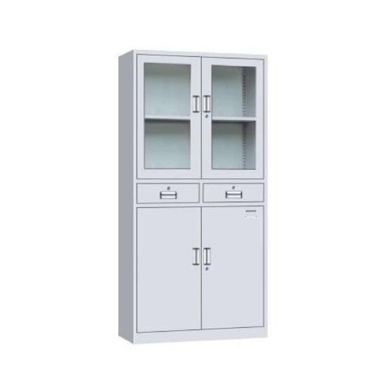 Metal File Cabinet (2 Doors, 2 Drawers)