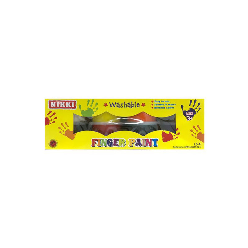 Nikki Finger Paint (8 Colors)