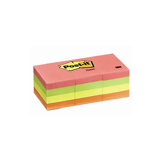 Post-It 3M Neon Color 34.9 * 47.6 مم (مجموعة من 12) 653-Au