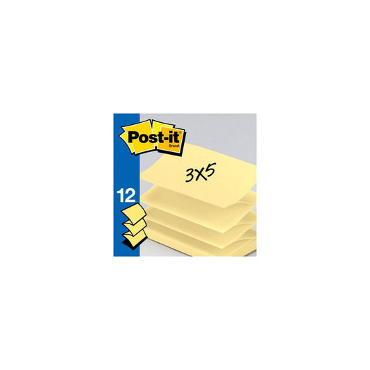 ملاحظات Post-It للون الأصفر المنبثق 3 * 5 "R350