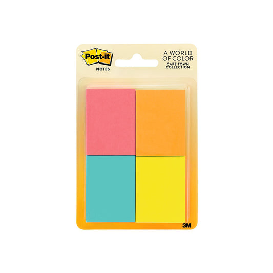 ألوان Post-It Ultra 1.5 * 2 "653-4Af